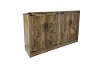 Picture of DORN 4-Door Storage Cabinet with Shelves (Oak)