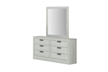 Picture of ASHLEY 6-Drawer Ready-made Dresser with Mirror