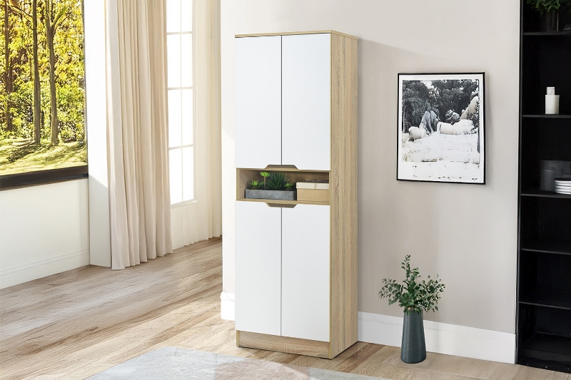 Picture of VIDA H71" Tall 4-Door Shoe Cabinet