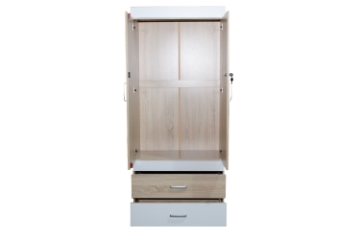 Picture of RYDEN 2-Door 2-Drawer Wardrobe