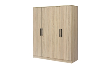 Picture of BESTA Wall Solution Modular Wardrobe - 4-Door Wardrobe