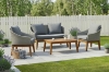 Picture of SALEM Acacia Wicker Outdoor Sofa Set