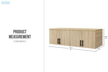 Picture of BESTA Wall Solution Modular Wardrobe - 4-Door Top Unit