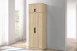 Picture of BESTA Wall Solution Modular Wardrobe System - 2-Door Wardrobe with Top Unit