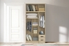 Picture of BESTA Wall Solution Modular Wardrobe - 3-Door Wardrobe with Top Unit