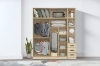 Picture of BESTA Wall Solution Modular Wardrobe - 7-Door Wardrobe with Top Unit