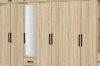 Picture of BESTA Wall Solution Modular Wardrobe - 7-Door Wardrobe with Top Unit
