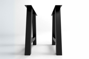 Picture of SYNERGYPLUS H28.5" A-Frame Metal Table Legs - Set of 2