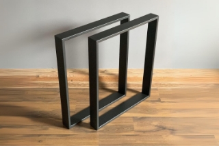 Picture of SYNERGYPLUS H29" Square Metal Table Legs with 63" Support Bracket