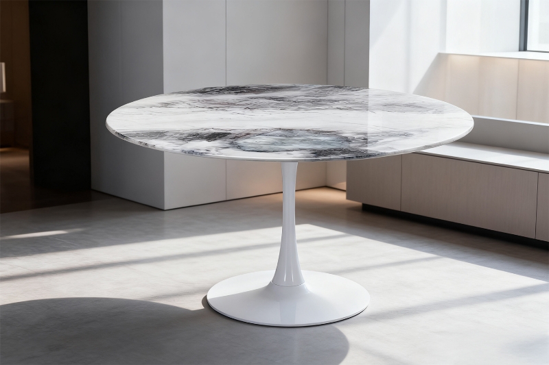 Picture of JACOB D47" Round Dining Table (White)