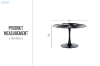 Picture of JACOB D47" Round Dining Table (Black)