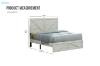 Picture of ASHLEY Queen Size Bed Frame
