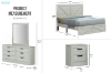 Picture of ASHLEY Bedroom Combo Set in Queen Size - 4PC Combo