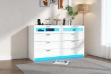 Picture of AMUZER 47" 8-Drawer Dresser with Charging Station & RGB LED
