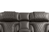 Picture of CALVIA Duo Motor Zero Gravity Adjustable Headrest Reclining Sofa Range with USB Port & LED Lighting + Cup Holders & Reading Lights (Grey)