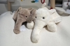 Picture of ELEPHANT Plush Cushion (Brown) - H17.5"