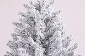 Picture of ARTIFICIAL Snow-covered Christmas Tree - H71"