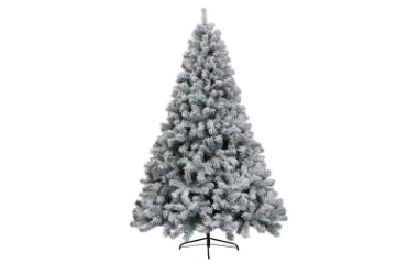Picture of ARTIFICIAL Snow-covered Christmas Tree - H82.5"
