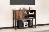 Picture of BESTIER 1-Door Storage Cabinet With Shelf (Brown)