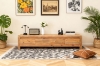 Picture of NORDWOOD 82.5" Reclaimed Pine Wood TV Stand