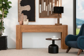 Picture of NORDWOOD 71" Reclaimed Pine Wood Console Table