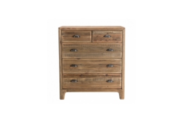 Picture of LIORA  5-Drawer Reclaimed Pine Wood Chest