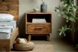 Picture of LIORA Reclaimed Pine Wood Bedside Table