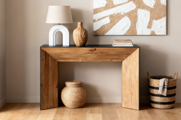Picture of BETA 1.2M Reclaimed Pine Wood Console Table