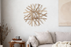 Picture of WILDBRANCH Solid Teak Wood Round Wall Decor