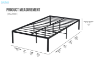 Picture of HAVIN Twin/Double/Queen/Eastern King Size Metal Bed Base