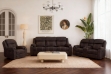 Picture of TANDY Manual Reclining Sofa Range with Storage Console & Cup Holders