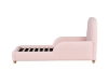 Picture of DOLLY Twin Size Upholstered Platform Bed/Kids Bed (Pink)