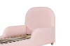 Picture of DOLLY Twin Size Upholstered Platform Bed/Kids Bed (Pink)
