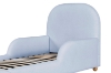 Picture of DOLLY Twin Size Upholstered Platform Bed/Kids Bed (Blue)