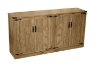 Picture of DORN 4-Door Storage Cabinet with Shelves (Oak)