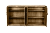 Picture of DORN 4-Door Storage Cabinet with Shelves (Oak)