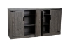 Picture of DORN 4-Door Storage Cabinet with Shelves (Grey)