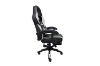 Picture of MOXIE 360° Swivel Adjustable Height Gaming Recliner Chair  (White & Black)