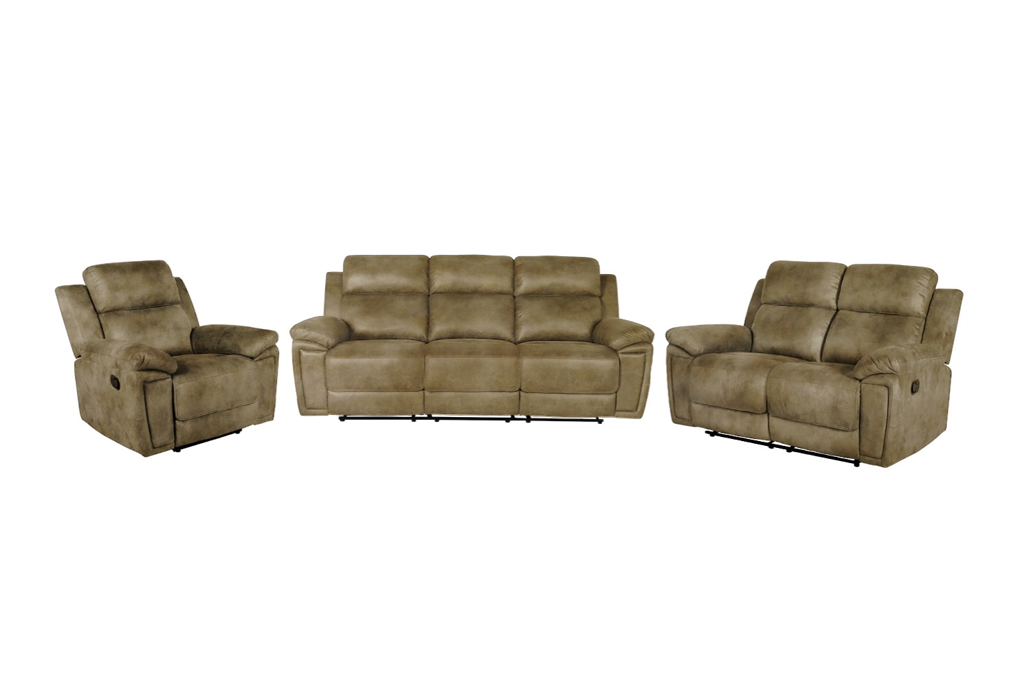 MARDON Manual Reclining Sofa Range (Light Brown)-iFurniture-The largest ...