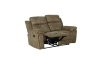 Picture of MARDON Manual Reclining Sofa Range (Light Brown) - Loveseat (2RR)