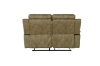 Picture of MARDON Manual Reclining Sofa Range (Light Brown) - Loveseat (2RR)