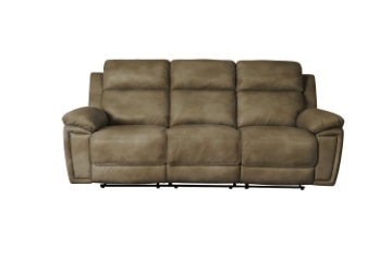 Picture of MARDON Manual Reclining Sofa Range (Light Brown) - Sofa (3RR)