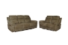 Picture of MARDON Manual Reclining Sofa Range (Light Brown) - Sofa(3RR)