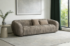 Picture of MOCHA 4 Seater Goose Feather Filled Farbic Sofa