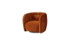 Picture of MOCHA 360° Swivel Goose Feather Filled Farbic Armchair