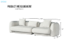 Picture of MARIKO 4 Seater Farbic Sofa