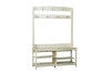 Picture of ELLIS Hall Tree with Shoe Bench, Coat Rack & Shelves (49"x15.5"x69")