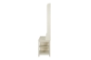 Picture of ELLIS Hall Tree with Shoe Bench, Coat Rack & Shelves (Antique White) - 49"x15.5"x69"