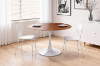 Picture of JACOB D31.5"/39.5"/47" Round Dining Table (Walnut Colour)