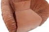 Picture of MOCHA 360° Swivel Goose Feather Filled Farbic Armchair